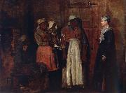Winslow Homer A Visit from the Old Mistress Spain oil painting artist